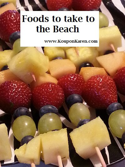 Heading to the Beach This Week?  Here are 5 Foods that are Perfect for the Beach