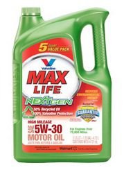 Valvoline NextGen MaxLife only $11.27 at Walmart