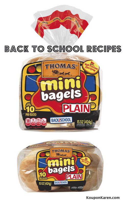 Back To School with Thomas’ and some Fun Recipes for The Whole Family