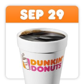 FREE Small Coffee at Dunkin Donuts | Dunkin Donuts National Coffee Day Freebie