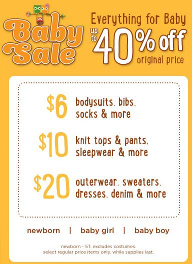 gymboree40babysale