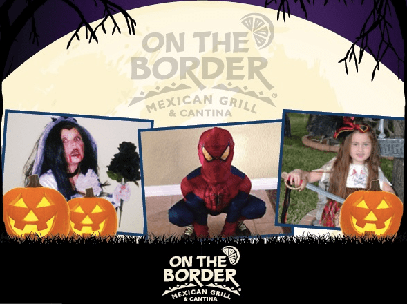 Kids Eat Free at On The Border on Halloween
