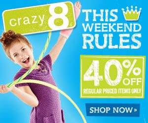 Shop The Crazy 8 60% off Fall Sale