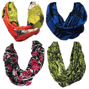 Imported Print Infinity Scarves for $8.99 + $.99 Shipping