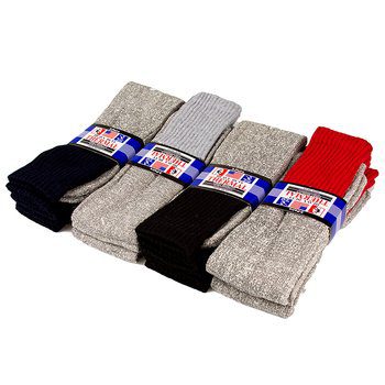 12-Pack Sports & Casual Heavy Duty Thermal Socks for $22.99