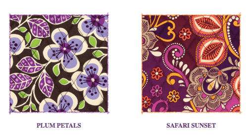 Save 50% off Safari Sunset & Plum Petals and 40% off Suzani & Island Blooms at VeraBradley.com
