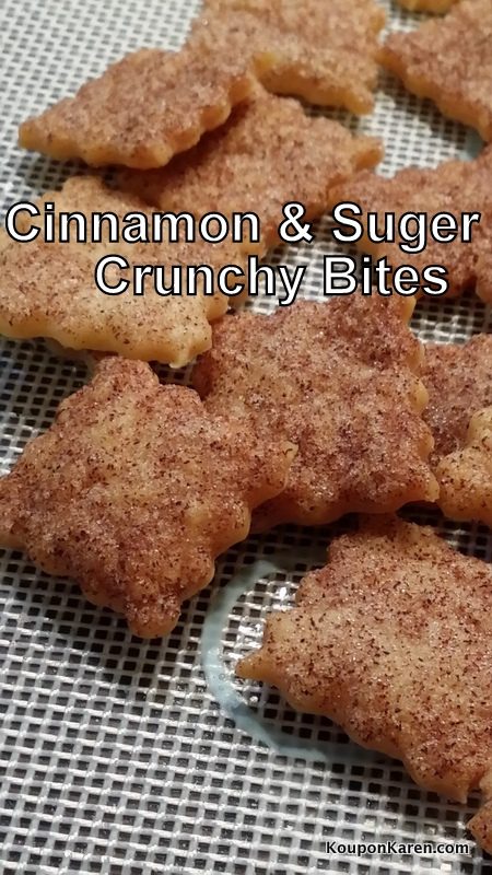 Cinnamon & Sugar Crunchy Bites with Good Cook Sweet Creations Tools