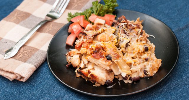 Serve up Stubb’s Slow Cooker Chicken Tortilla Casserole for the Superbowl {Giveaway & Recipe}