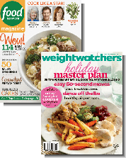 Food Network & Weight Watcher’s Bundle Magazine for only $19.99 per year!