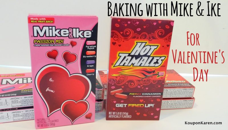 Baking with Mike & Ike for Valentine’s Day {fun sugar cookie recipe}