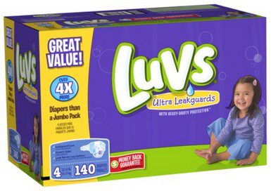 Luvs Diapers only $13.00 at Target