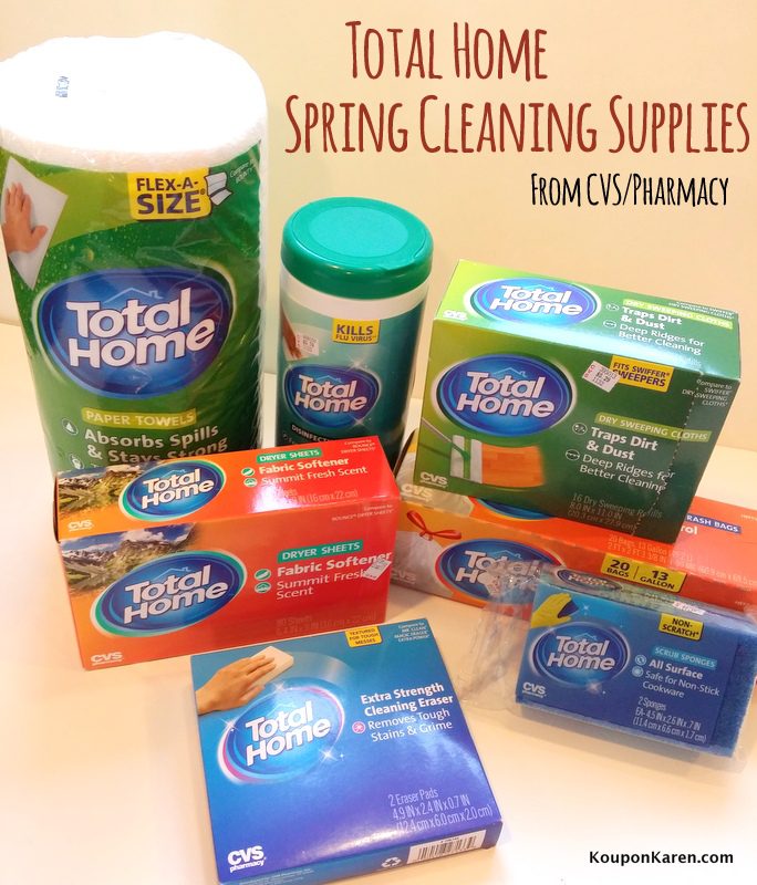 Total Home Spring Cleaning Supplies from CVS/Pharmacy