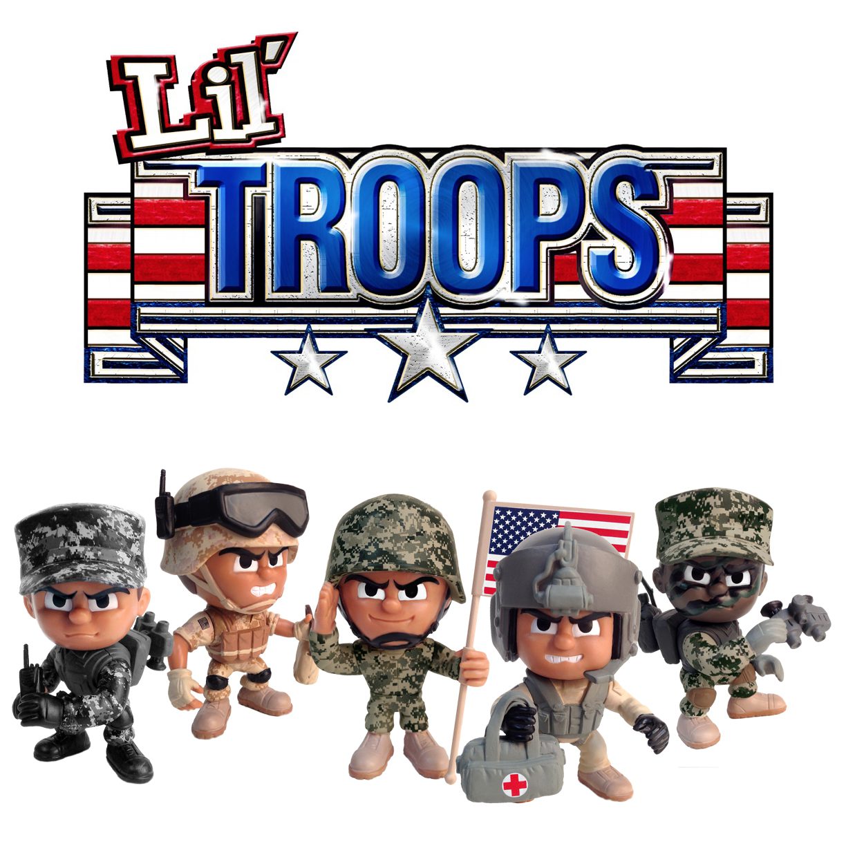 Lil’ Troops U.S. Army Figures {Giveaway}