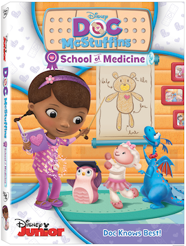 Doc McStuffins: School of Medicine on DVD September 9, 2014