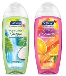 NEW Limited Editioan Softsoap Body Washes for Summer {Giveaway}