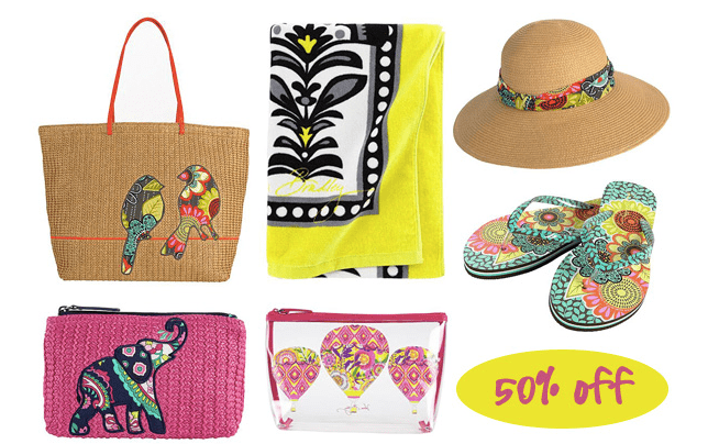 Vera Bradley 50% off Summer Sale