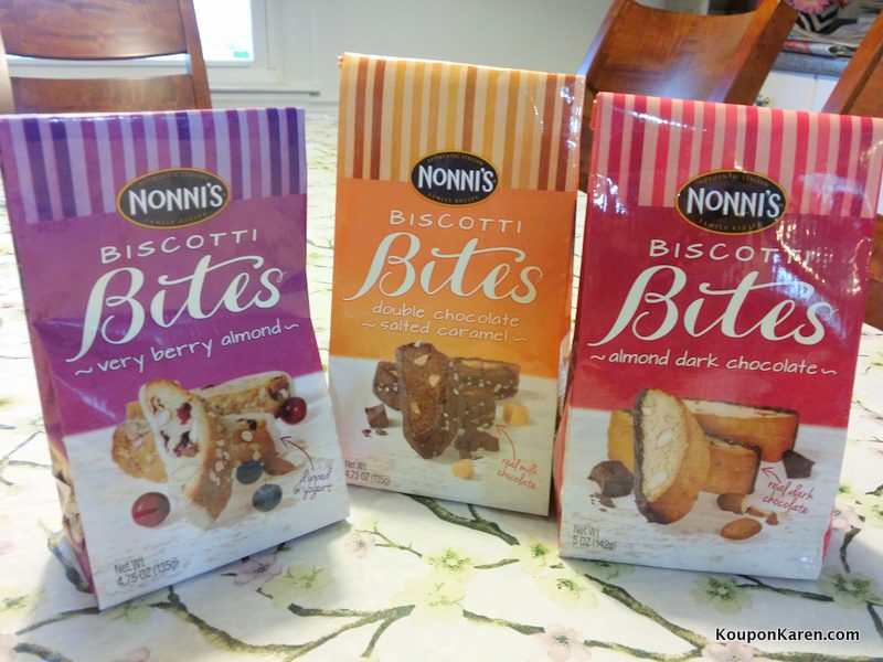 Nonni's Biscotti Bites