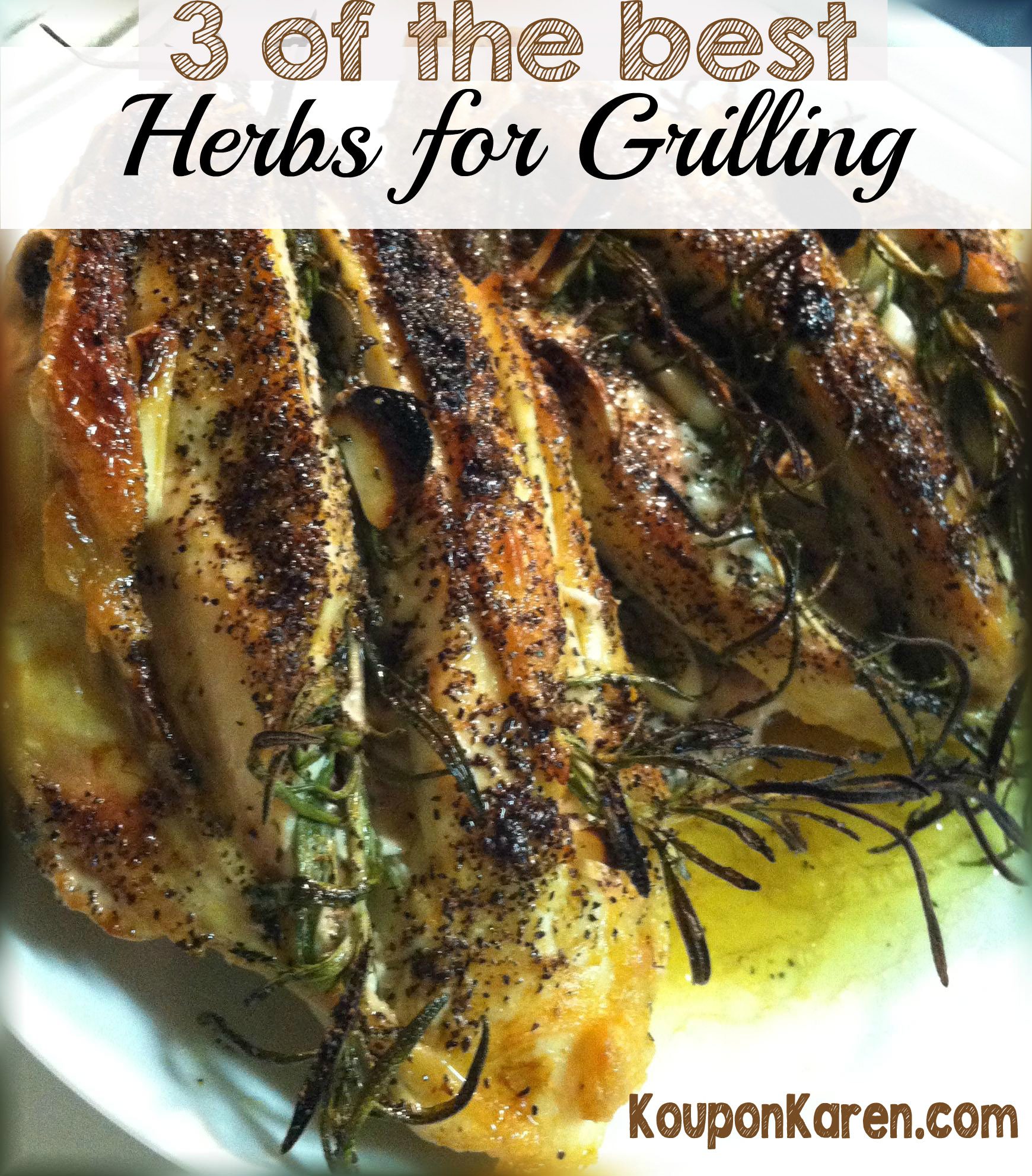 3 of the Best Herbs to Grow for Grilling