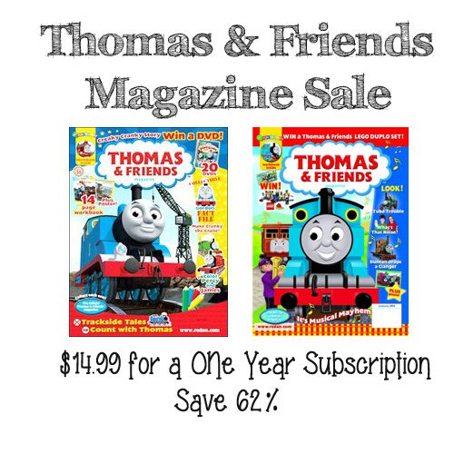 Thomas & Friends Magazine Only $14.99 a Year!