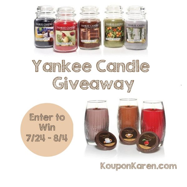 Yankee Candle 2014 Fall Scents {Giveaway}