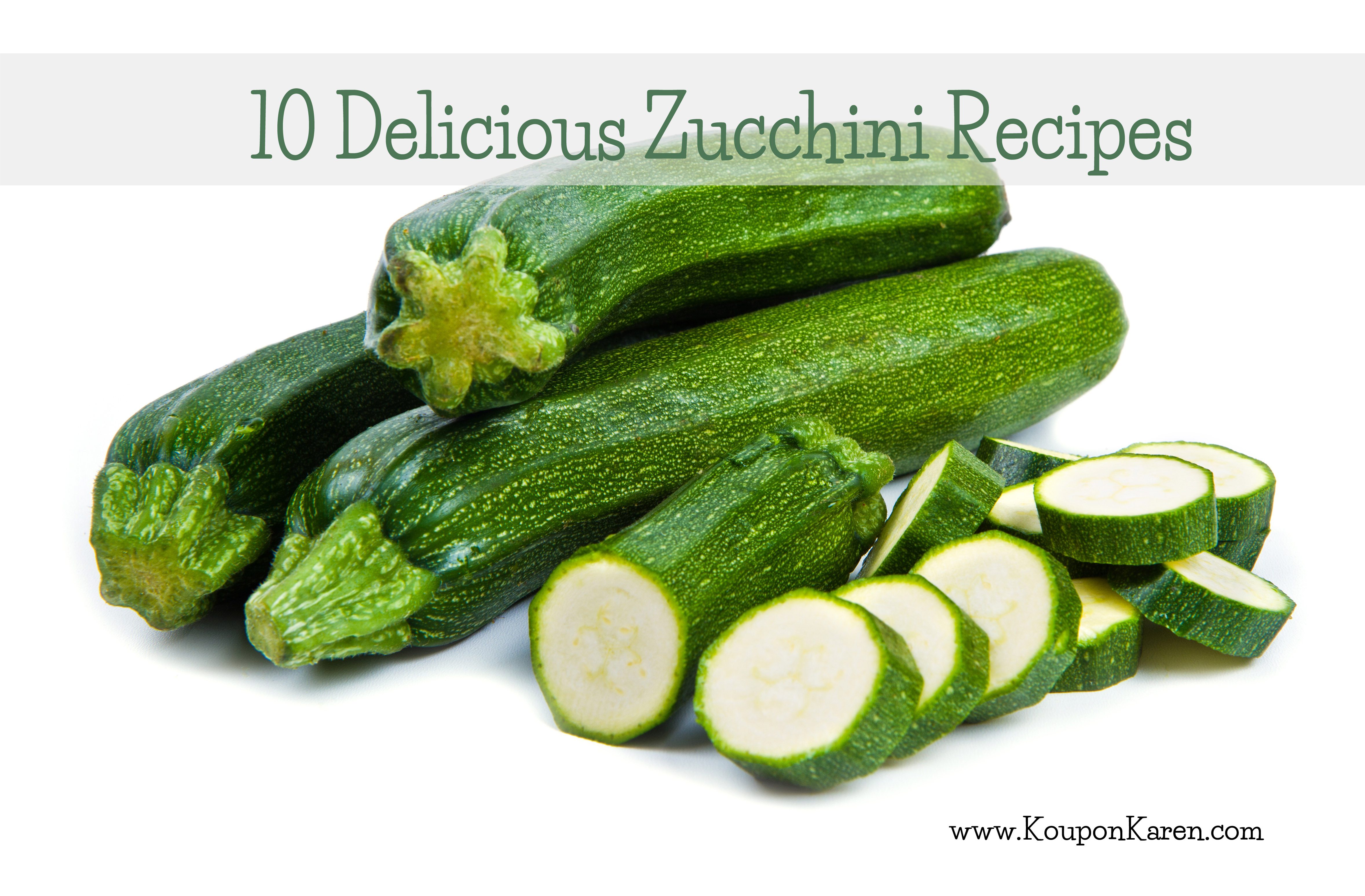 10 Delicious Zucchini Recipes