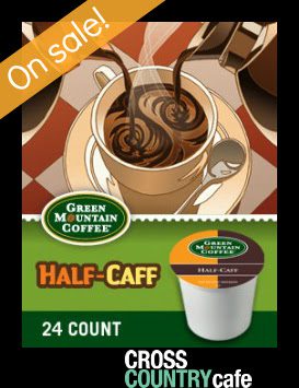 Green Mountain Half Caff K-Cups 24 Count For $11.99