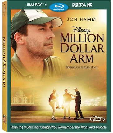 Million Dollar Arm Blu-ray and DVD Release Date October 7, 2014