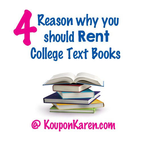 4 Reasons You Should Rent College Text Books