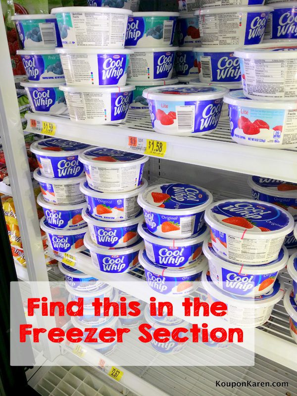 Cool Whip at Walmart #shop