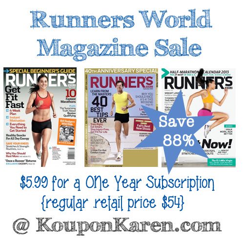 Runner’s World Magazine Deal