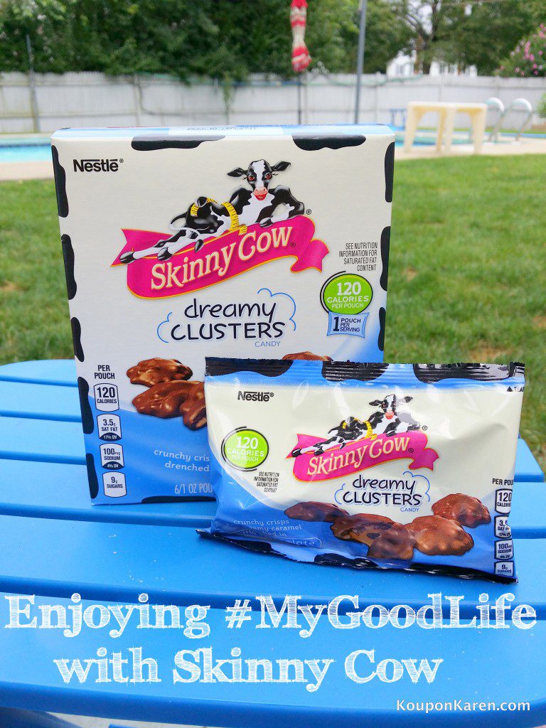 Enjoying my day with SKINNY COW® Ice Cream and Dreamy Clusters #MyGoodLife