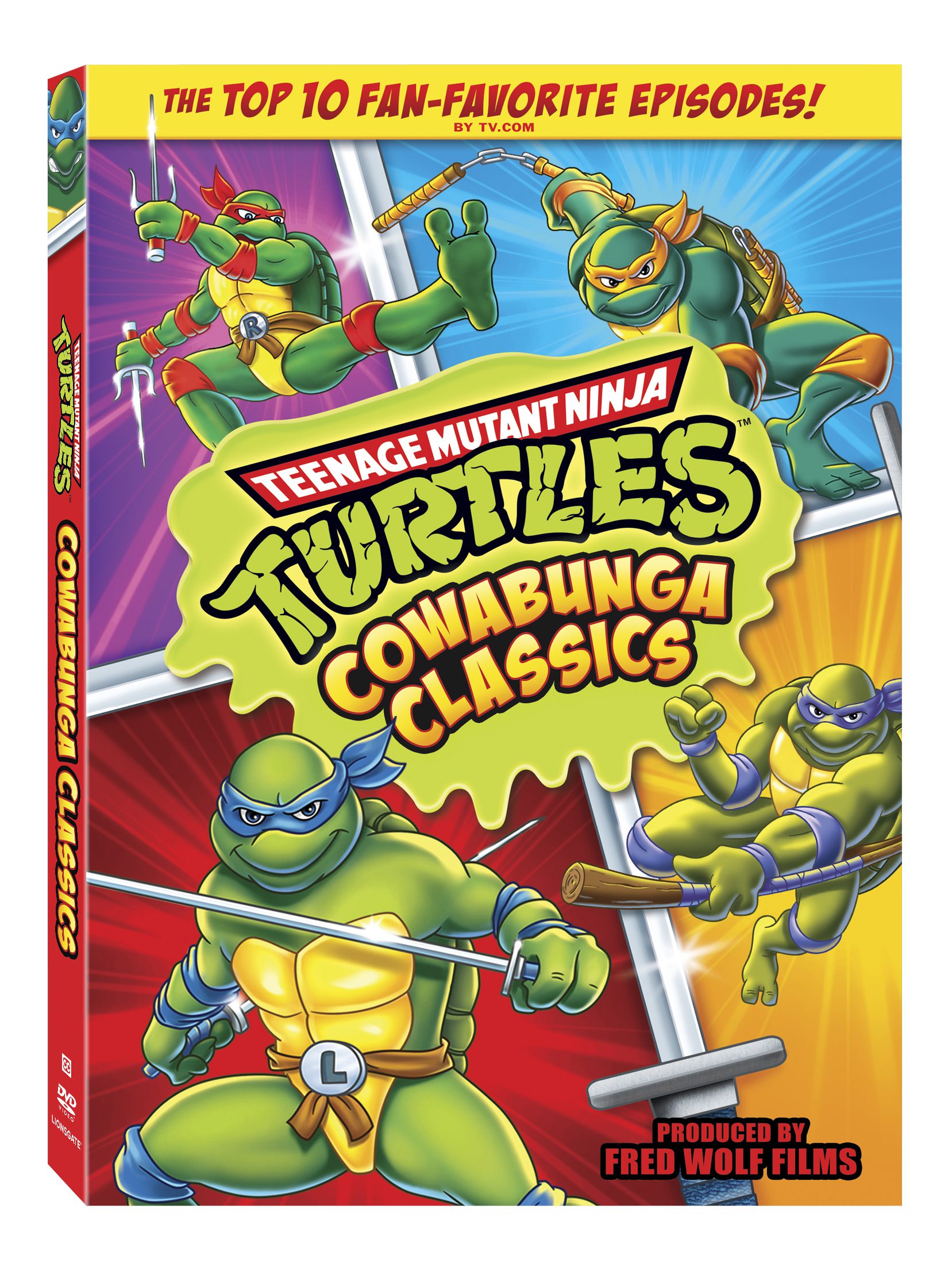 Teenage Mutant Ninja Turtles: Cowabunga Classics DVD