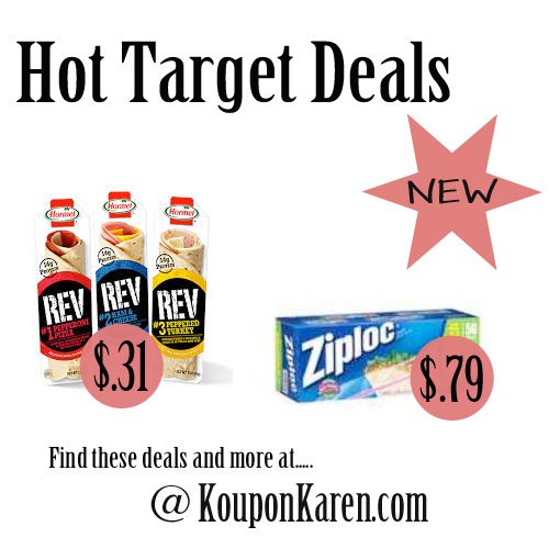 Today’s Favorite Deals at Target| Hormel & Ziploc