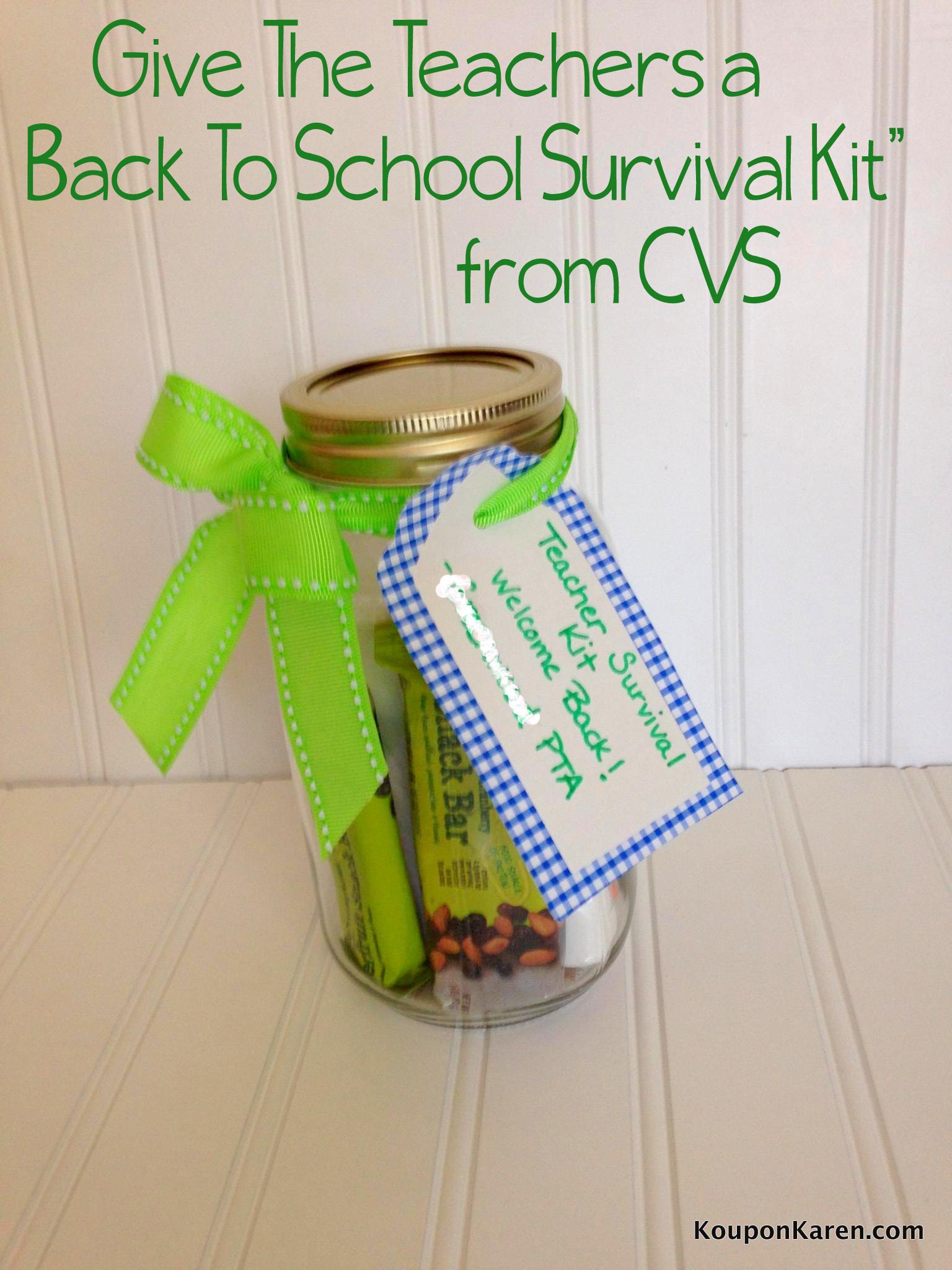 Give the Teachers A Back To School Gift from CVS
