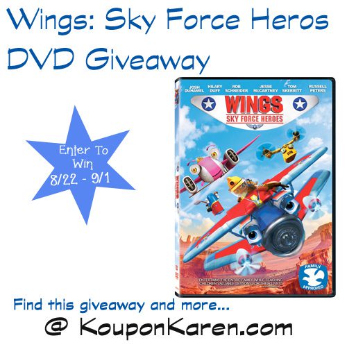 Wings Sky Force Heroes DVD Review {Giveaway}