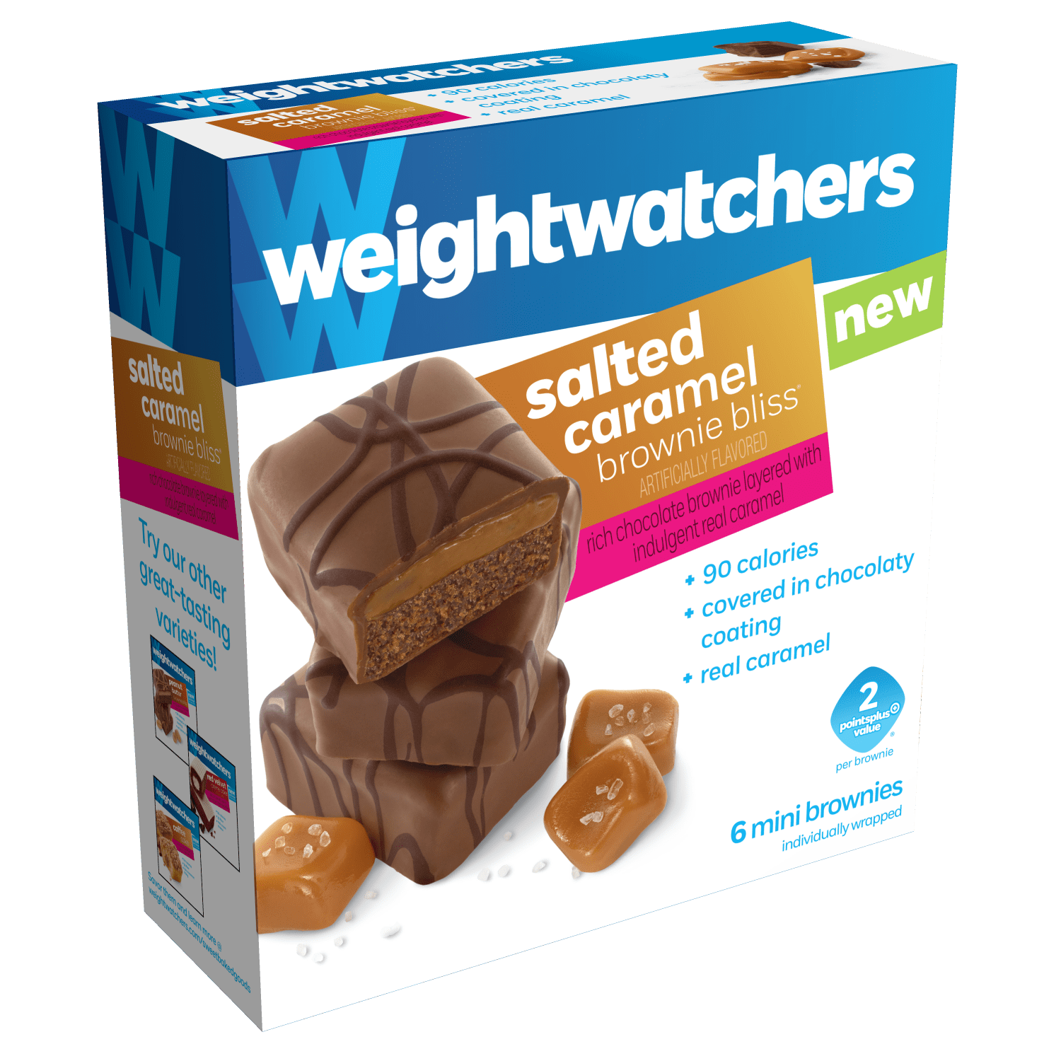 Weight Watchers Brownie Bliss Salted Caramel