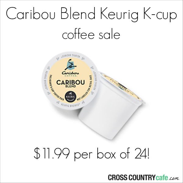 Caribou Blend K-cup Coffee Deal