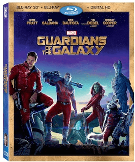 GUARDIANS OF THE GALAXY arrives on Blu-ray™ 3D Combo Pack, Blu-ray, DVD and On-Demand December 9, 2014 #GuardiansOfTheGalaxy