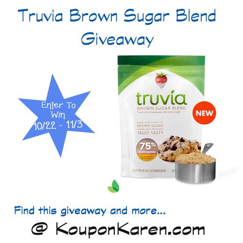 Bake with Truvia® Brown Sugar Blend and Save some Calories {Giveaway}