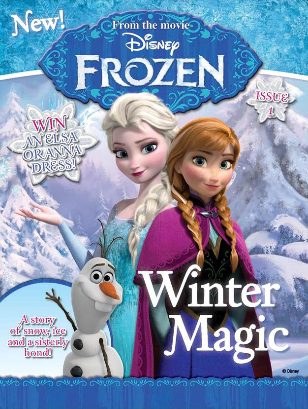 Disney Frozen Magazine for only $14.50 per year