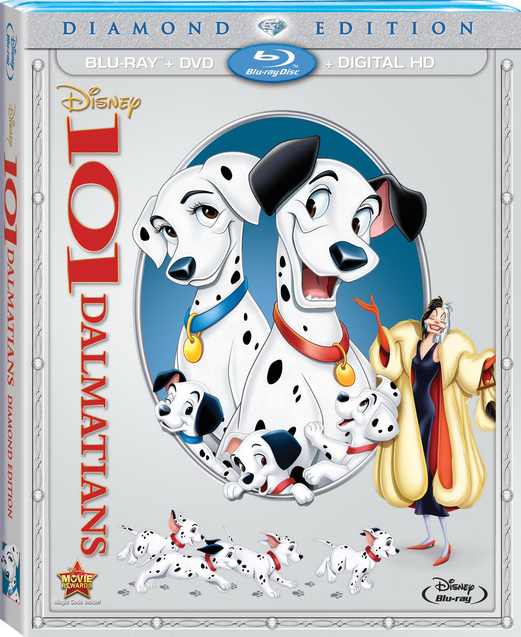101 Dalmatians Diamond Edition Blu-ray + DVD