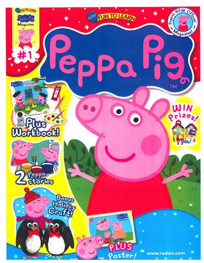 Peppa Pig Magazine for $13.99 a Year!
