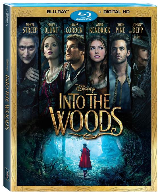 INTO THE WOODS is coming to Blu-ray Combo Pack, Digital HD March 24, 2015