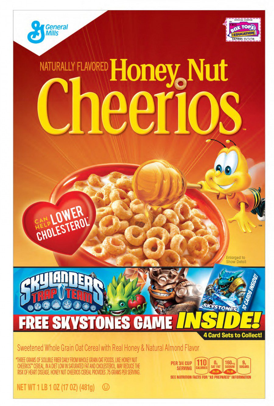 General Mills Specially Marked Boxes with Skylanders Card Game {Giveaway}