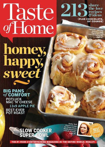 Taste of Home Magazine Only $6.25 a Year