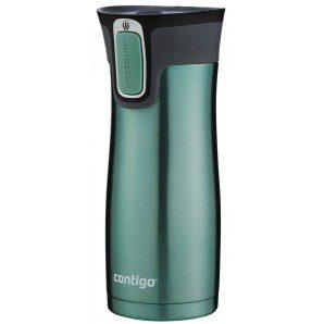 Contigo Greyed Jade Stainless Steel Travel Mug Sale!