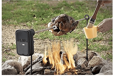Grizzly Spit Campfire Rotisserie System