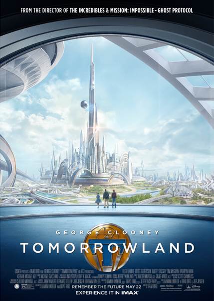 TOMORROWLAND is rated PG and open in Theaters Everywhere Now! #TomorrowlandEvent