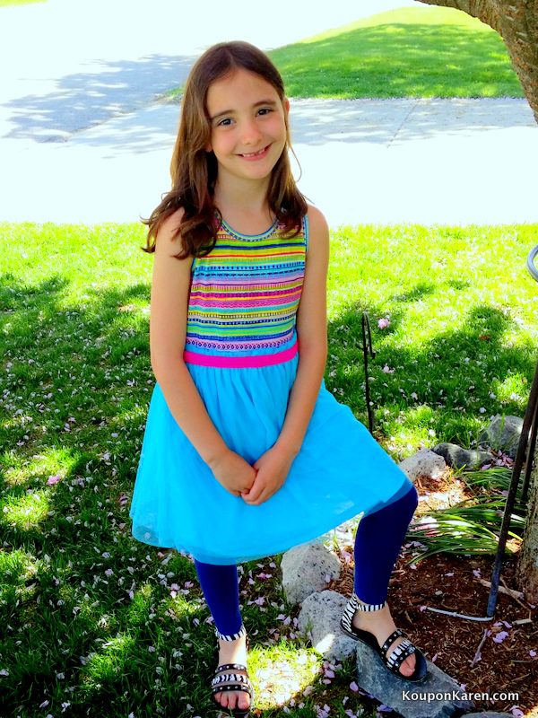 FabKids Summer Stripe Tutu Dress #MyFabKid