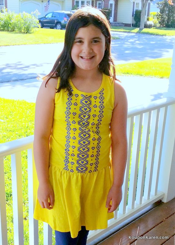 FabKids Navy Sunshine Outfit #MyFabKid